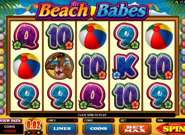 Beach Babes Park Game