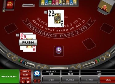 Blackjack Table View