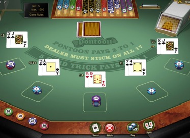 Blackjack Table View