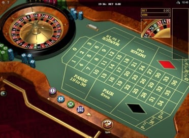 Roulette Table View